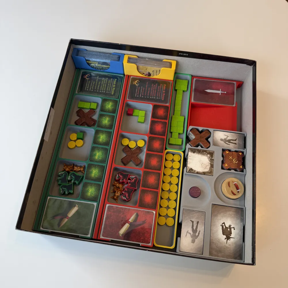 Dungeon Lords + Expansion Inserts - Free 3D Print Model - MakerWorld