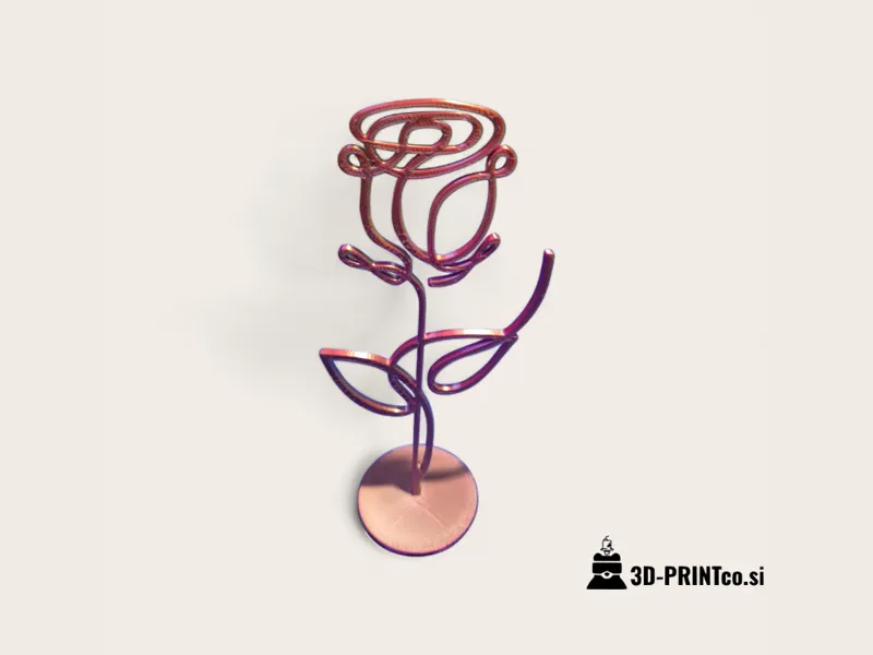 Wire-Style Rose