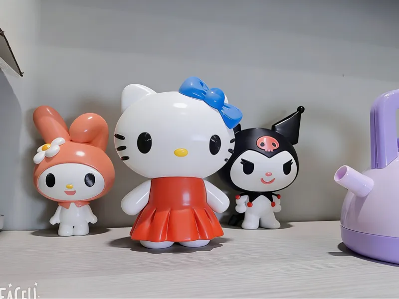 三丽鸥之Hello Kitty（站立姿势）单色打印组装版（适配mini无需多色打印）