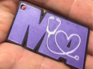 Medical Assistant Keychain