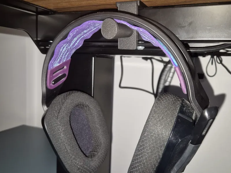 Print in place headphones hanger flexispot e5