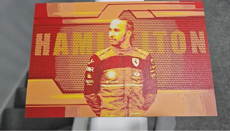Hamilton Ferrari Red