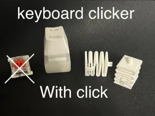 Keyboard clicker Fidget