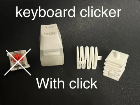 Keyboard clicker Fidget