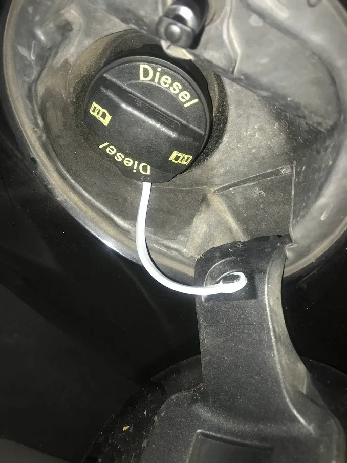 Audi A1 Fuel Gas Tank Cap Cover Rubber