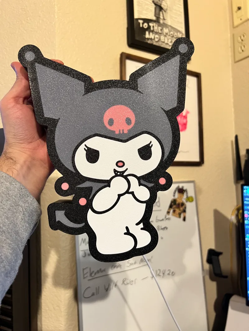 Kuromi Lightbox Hello Kitty