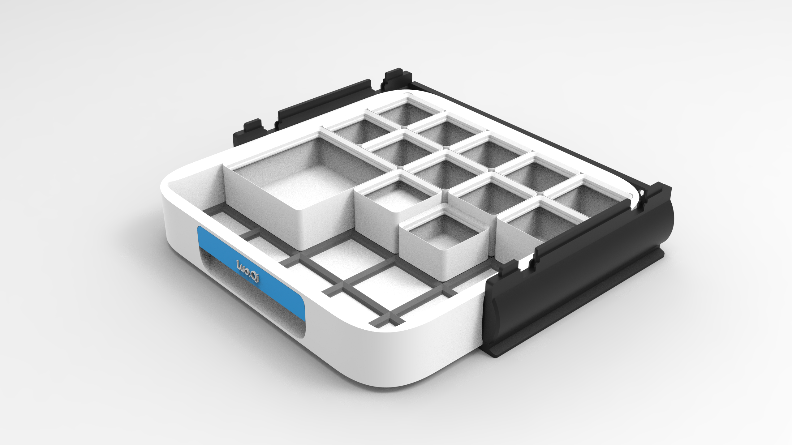 Miniatura 2 do modelo 3D Gridock -Gridfinity 可堆叠零件收纳系统 / 收纳盒 (兼容Gridfinity)