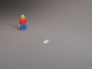 a life saver in the form of a brick. (THE BRICK.)