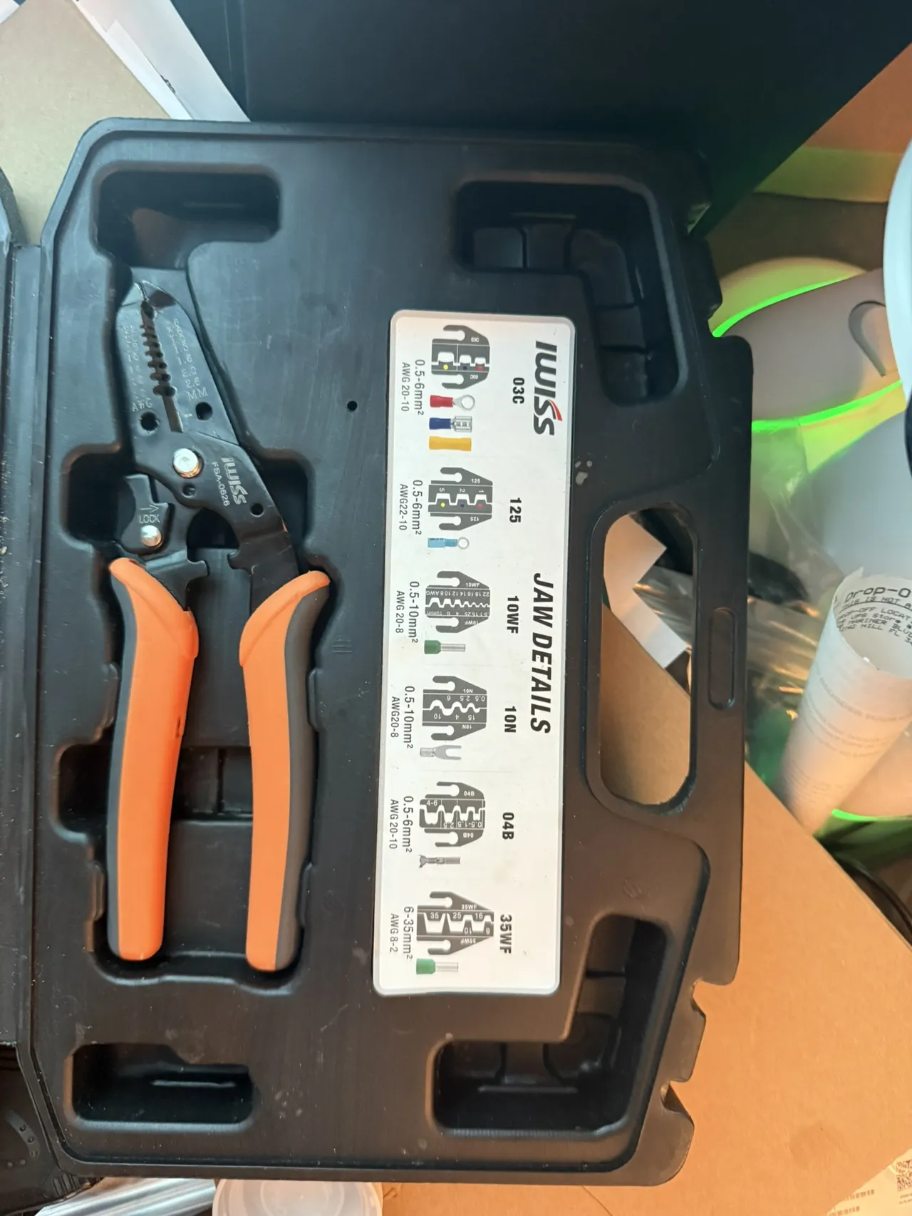 Crimp Die Storage Box (IWISS, and Compatible Dies) view 2