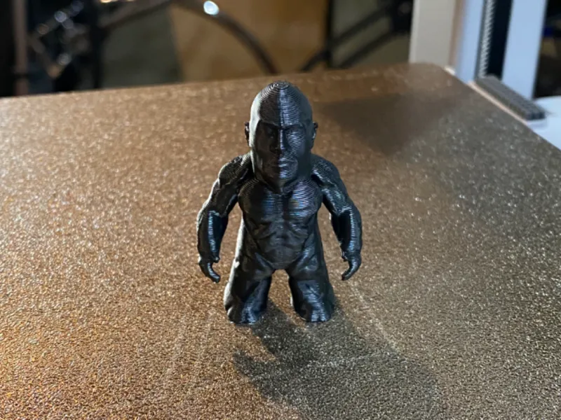 the rock and Groot