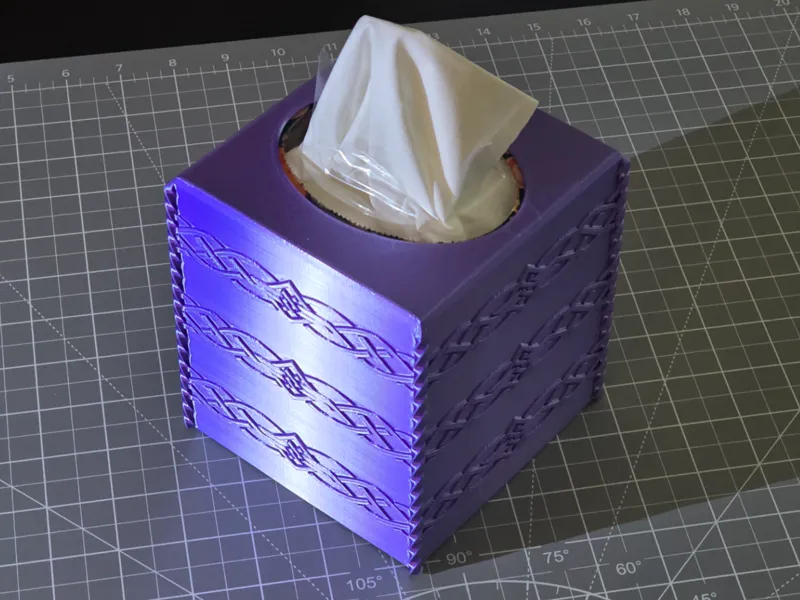 Decorative Tissue Box Cover (Celtic 1)