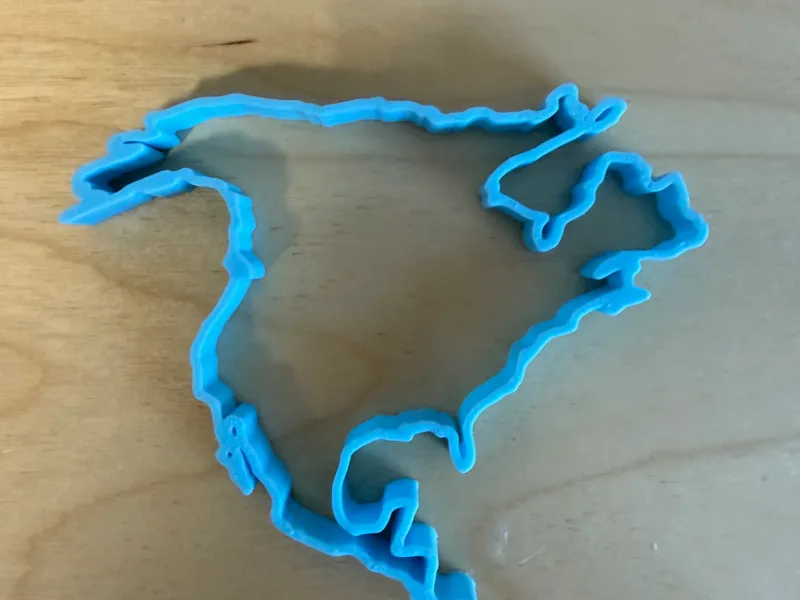 North America outline