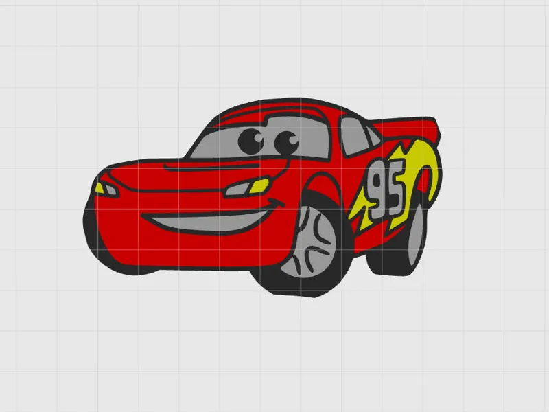Lightning McQueen Plaque