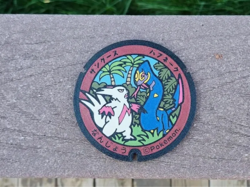 Pokemon Seviper Zangoose Coaster Japanese Pokelid
