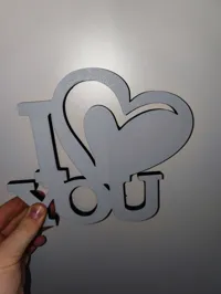 Cœur « Je t'aime » (2 versions) — photo 6