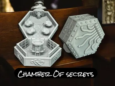 Chamber of Secrets Schatulle, Potter Diorama