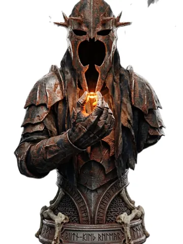 Figura decorativa: Witch-king of Angmar – Lord of the Nazgûl Bust — vista de referencia 2