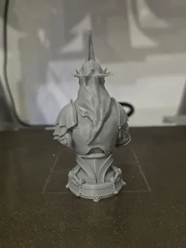 Figura decorativa: Witch-king of Angmar – Lord of the Nazgûl Bust — vista de referencia 5