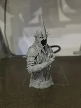 Figura decorativa: Witch-king of Angmar – Lord of the Nazgûl Bust — vista de referencia 4