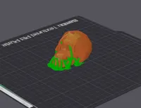 Crâne low poly — photo 3