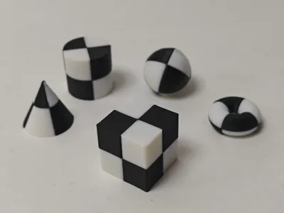 Checkerboard Geometry X2D / H2D Dual Color Test