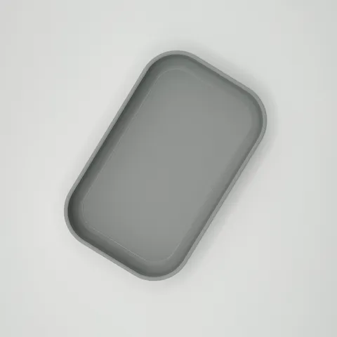 Modern Rectangular Key Tray view 3