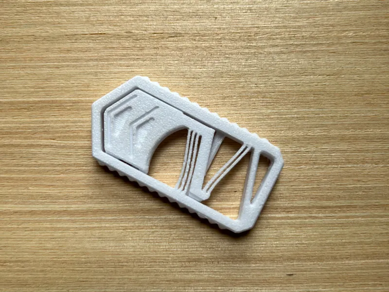 fidget slider compliant mechanism print in place