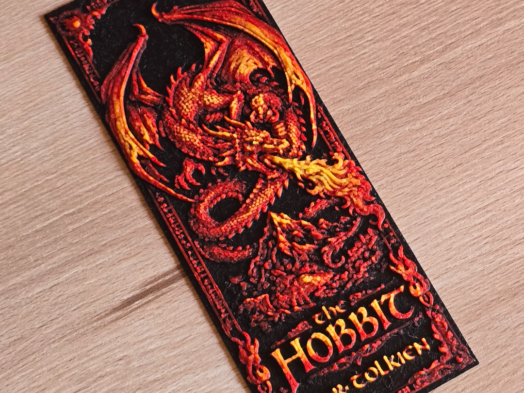 The Hobbit - Smaug Dragon Bookmark (Multicolor)