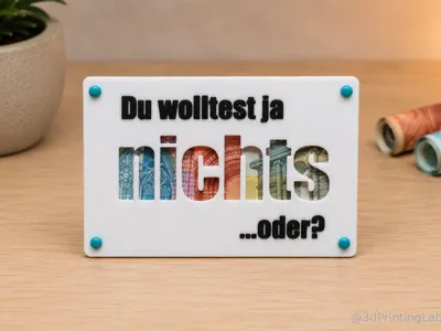Money Gift NOTHING
