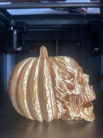Adorno temático: Halloween Skull Pumpkin — vista de referencia 4