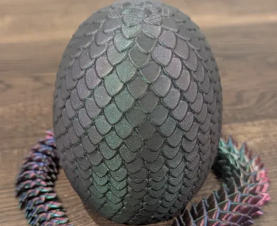 Snake Egg with Threads