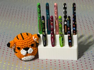 Woobles crochet hook stand