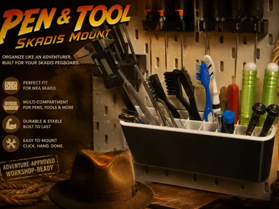 Pen & Tool Skadis mount