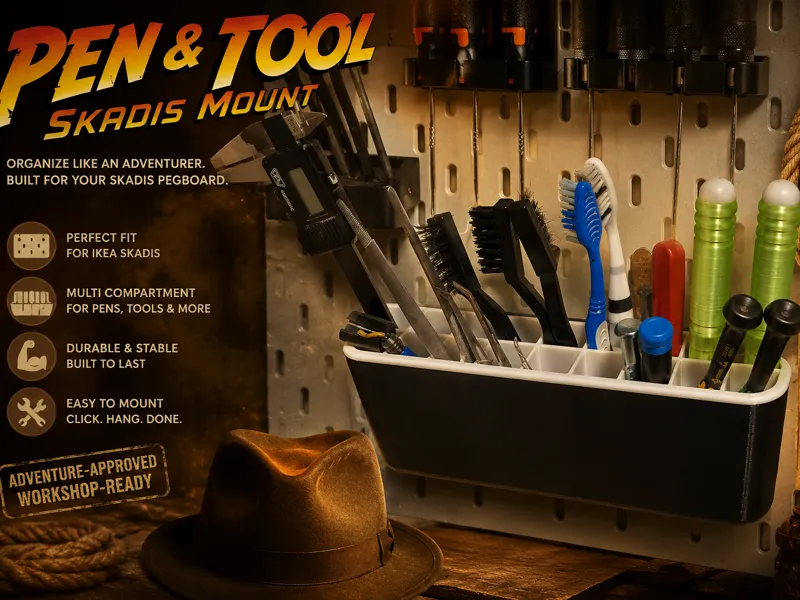 Pen & Tool Skadis mount