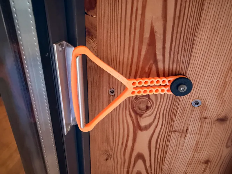 TPU Patio Door Tensioner – No-Latch Door Holder