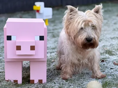 Minecraft pig XXL 