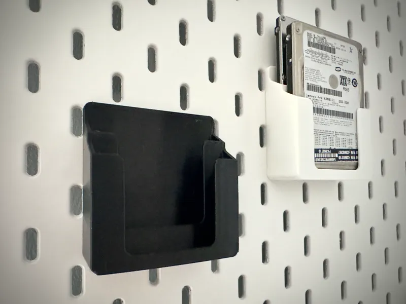 ikea skadis holder for 2,5 hdd and ssd