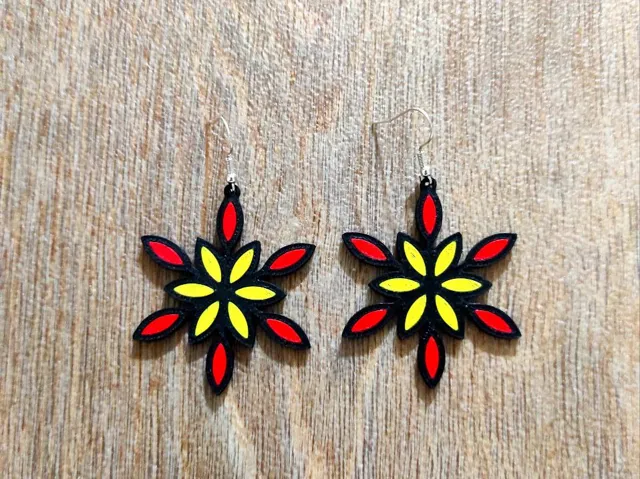 Midnight Ember - Earrings
