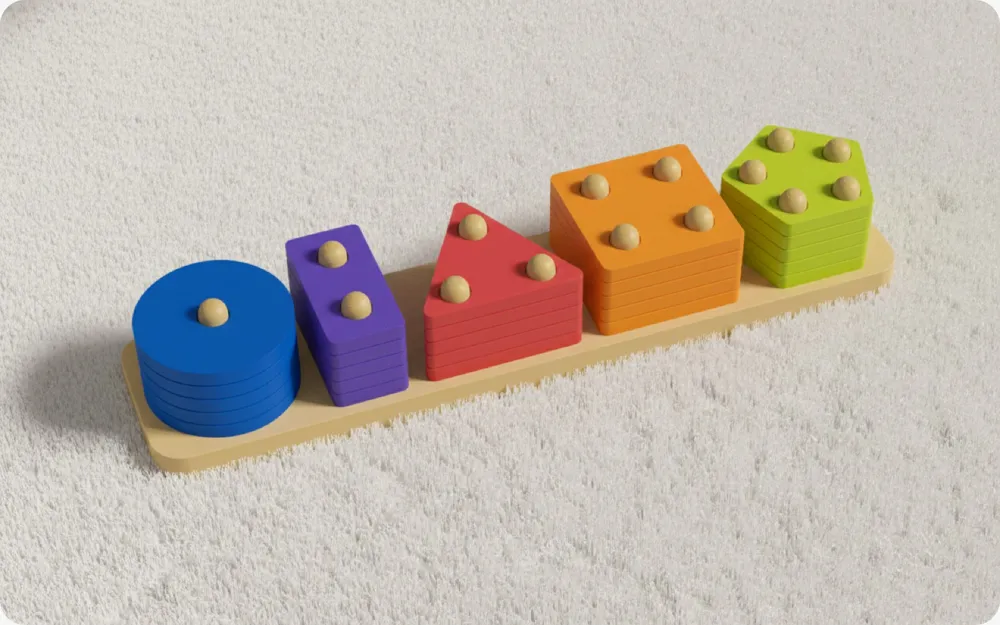 JoyGrow Lot 12 Œufs De Poule Montessori – Couleurs Et Formes, Éducatif 3+ Ans, Pâques