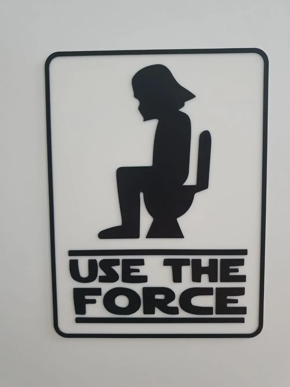 Using The Force Sign Use The Force Sign by Scubafan - MakerWorld