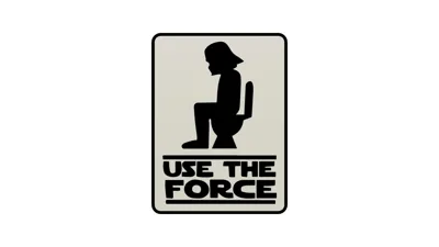 Using The Force Sign Use The Force Sign by Scubafan - MakerWorld