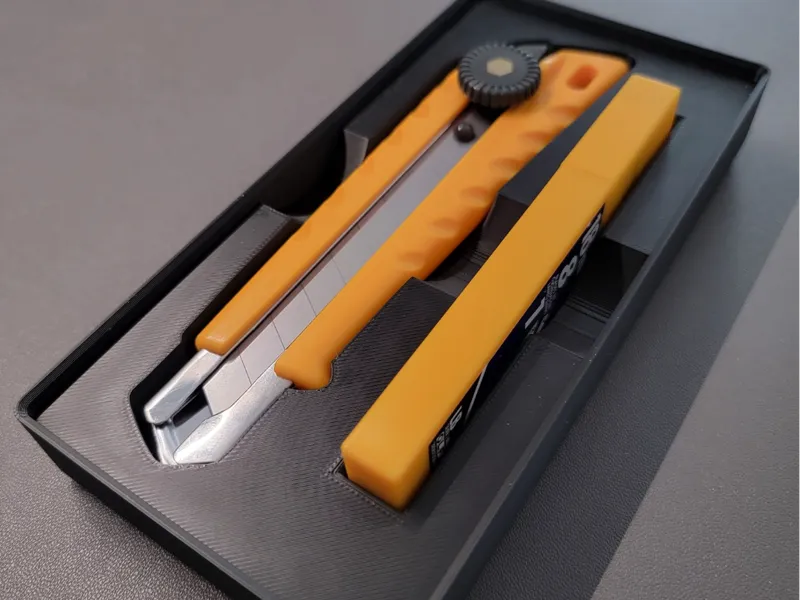 Olfa utility knife gridfinity bin