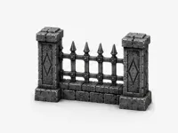 Fence: 0.4mm nozzle, 0.16mm layer, 3 walls, 5% infill