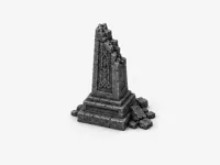 Obelisk: 0.4mm nozzle, 0.16mm layer, 3 walls, 5% infill