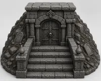 Crypt Entrance: 0.4mm nozzle, 0.16mm L, 3 walls, 5% infill