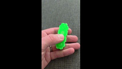 Magnetic fidget slider