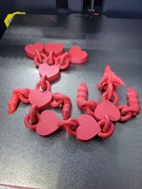 Dragon articulé en forme de cœur — photo 2