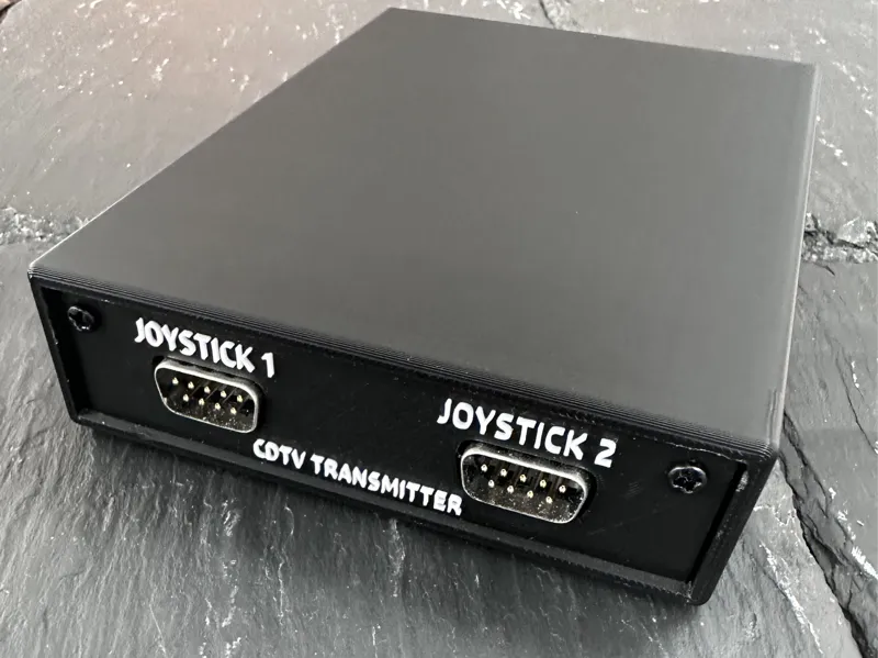 Commodore CDTV 2 Joystick IR Transmitter Enclosure