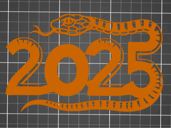 2025 snake new year celebrate