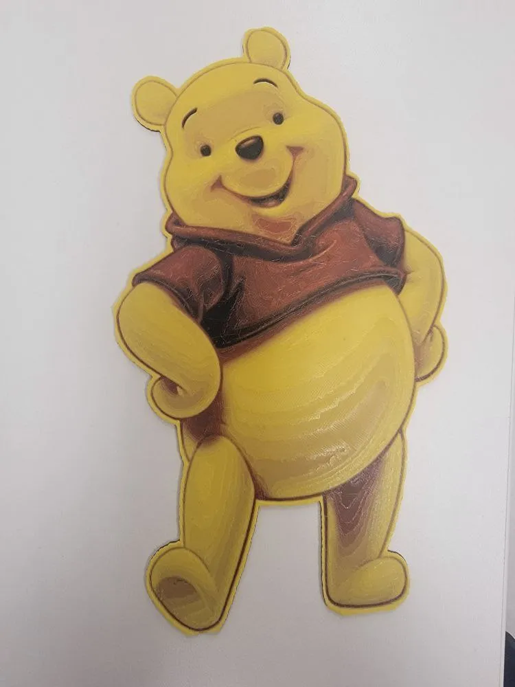 Disney Inspired Winnie The Pooh painted in HueForge